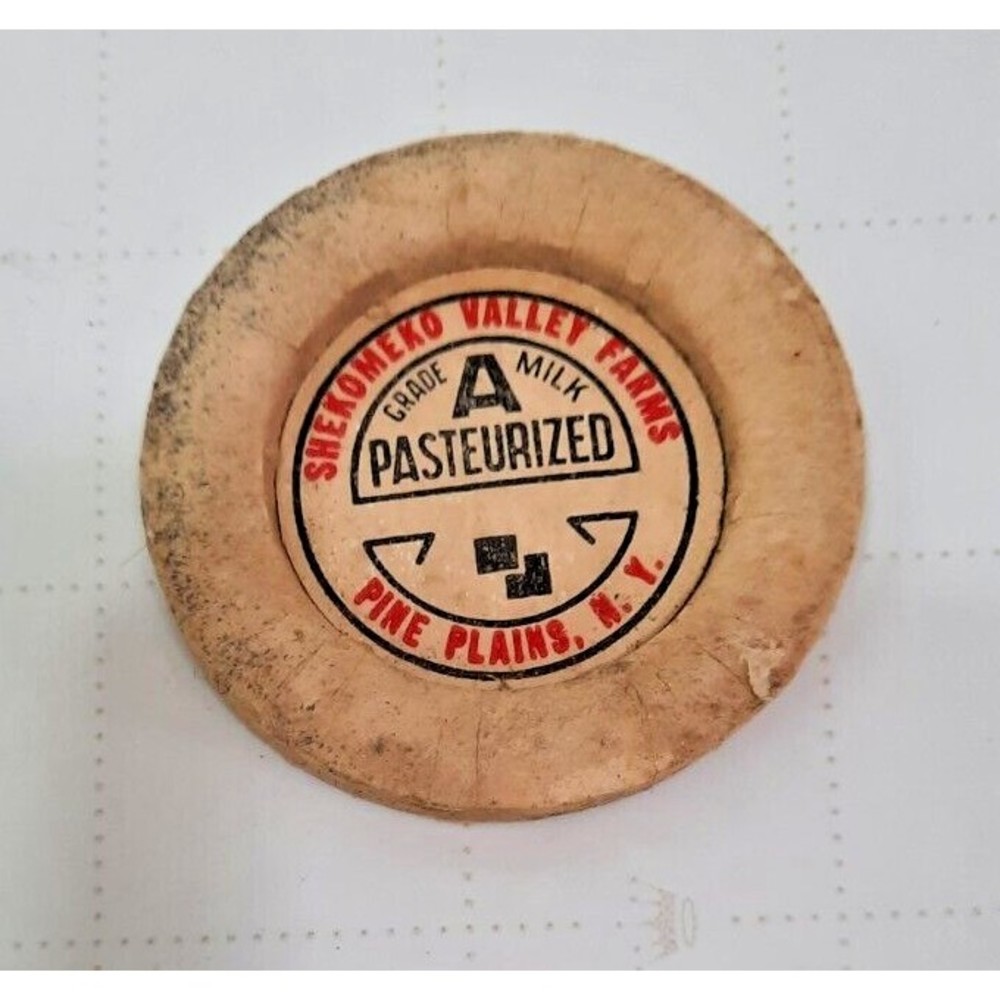 Milk Bottle Cap - Shekomeko Vally Farms, Pine Plains NY